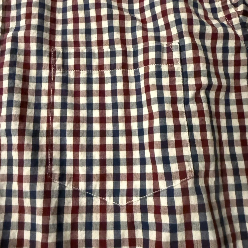 J.‎ Crew Men's Plaid Shirt - Red, Blue, White